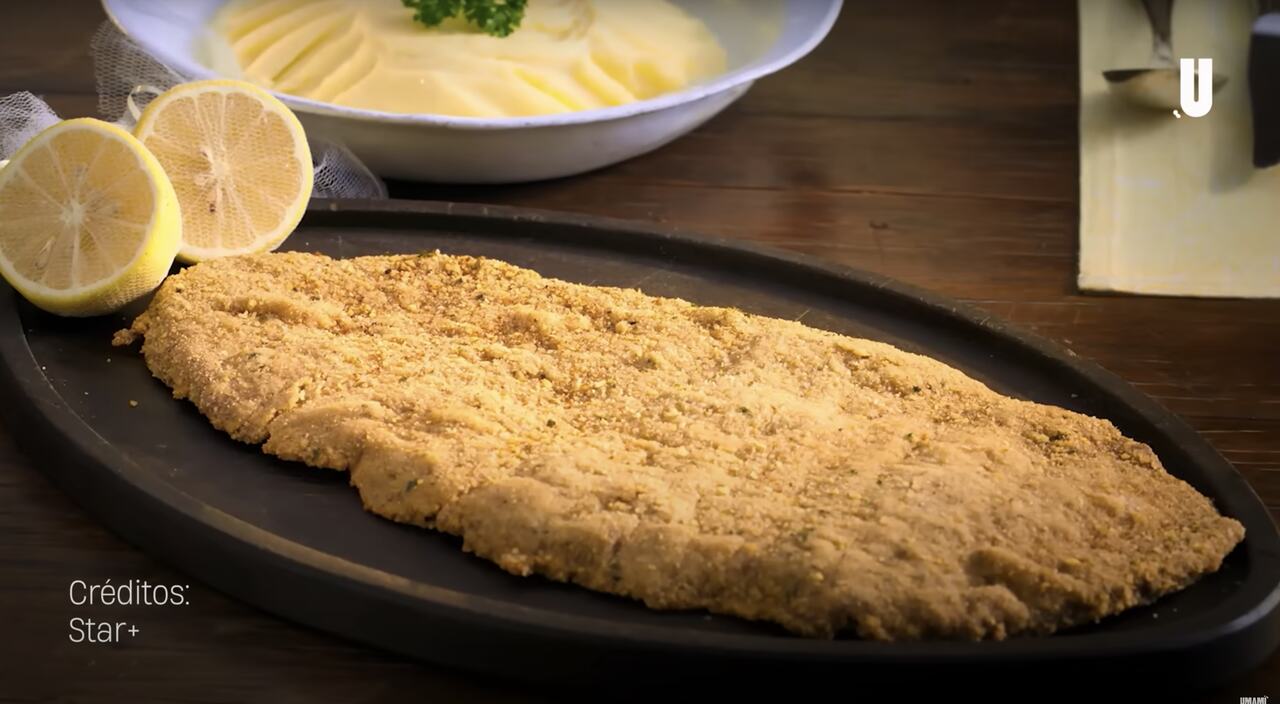 Milanesa de la serie 'Nada'.