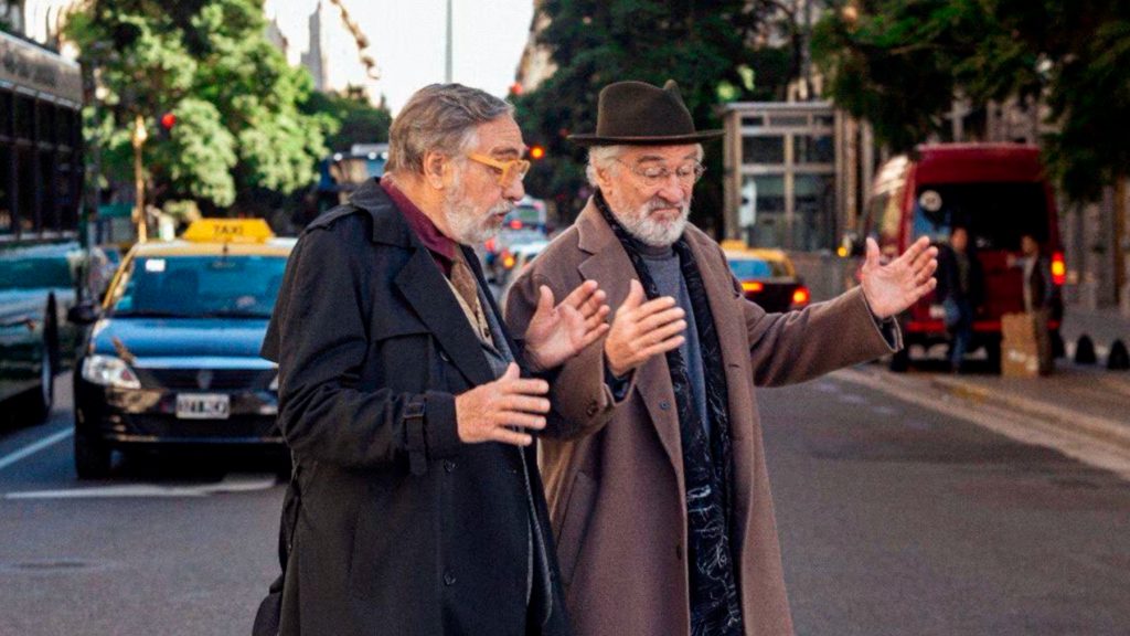 El actor argentino Luis Brandoni y Robert De Niro