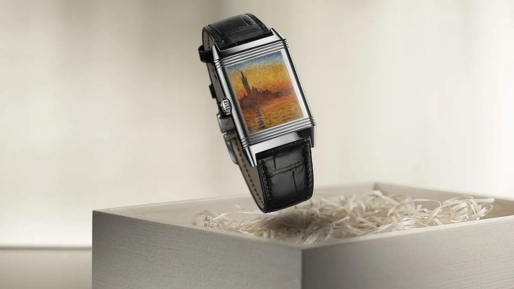 Reloj con pintura de paisaje de Jaeger-LeCoultre