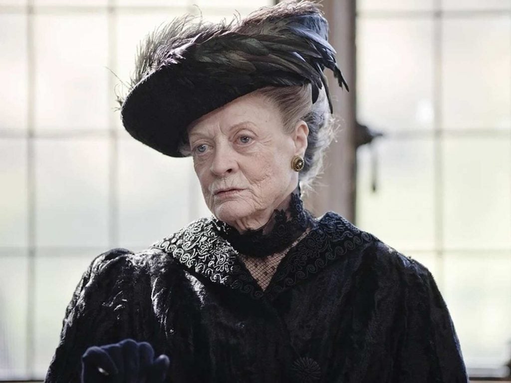 Maggie Smith en 'Downton Abbey'. 