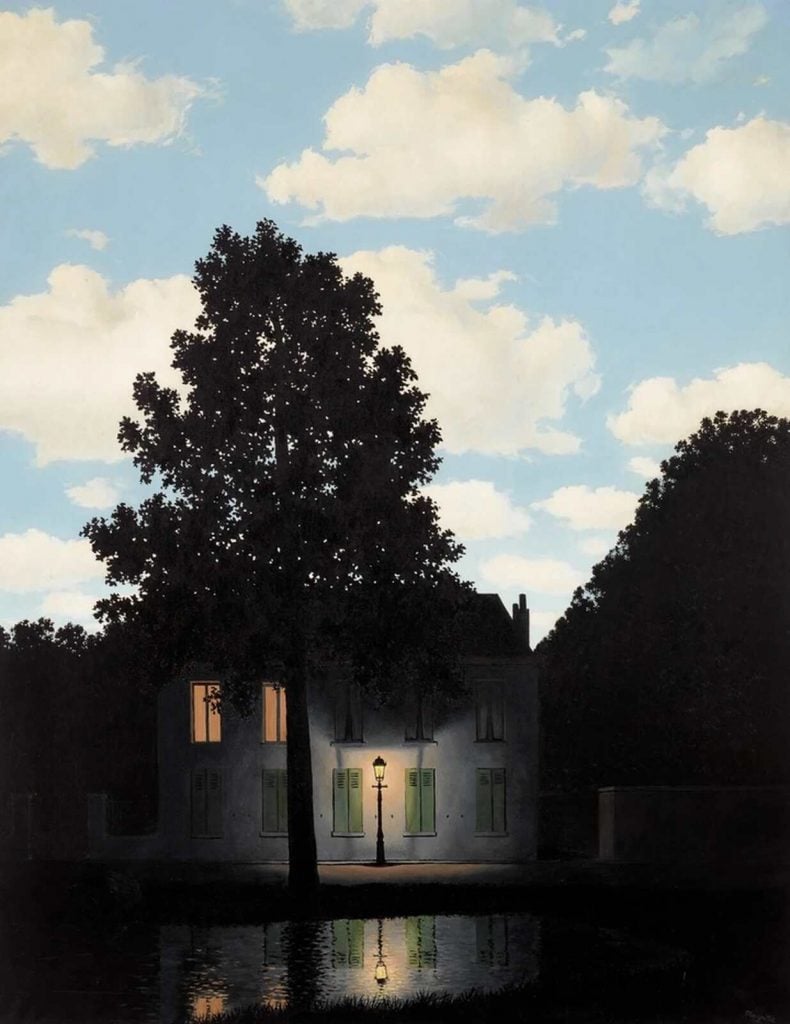 'L’empire des Lumières' obra de Magritte que sale a subasta millonaria en Nueva York