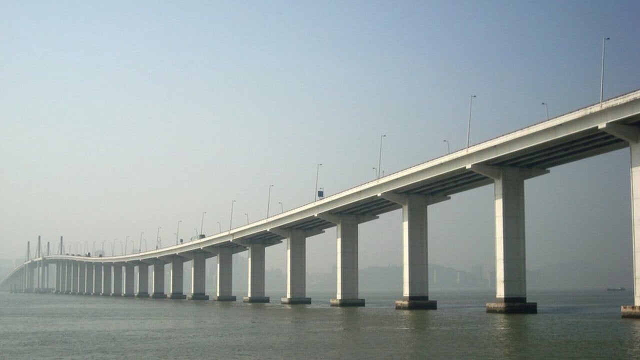 Hong Kong-Zhuhai-Macao, puente, Asia