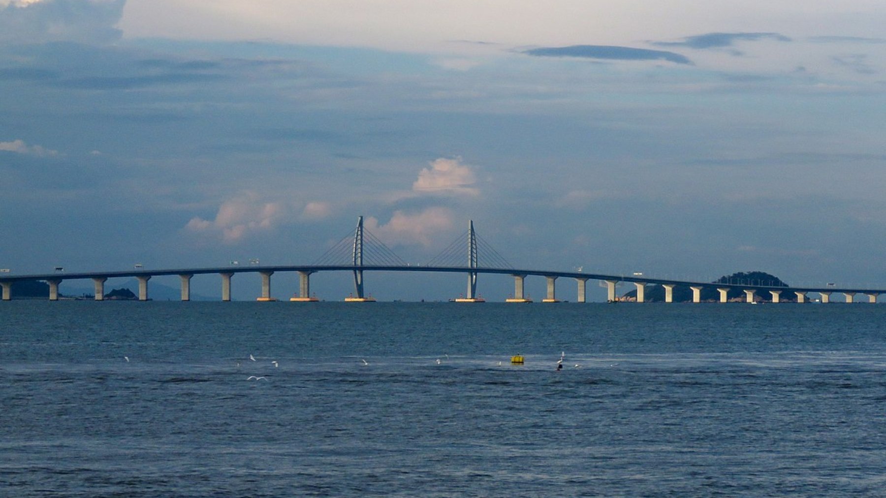 Hong Kong-Zhuhai-Macao, puente, Asia