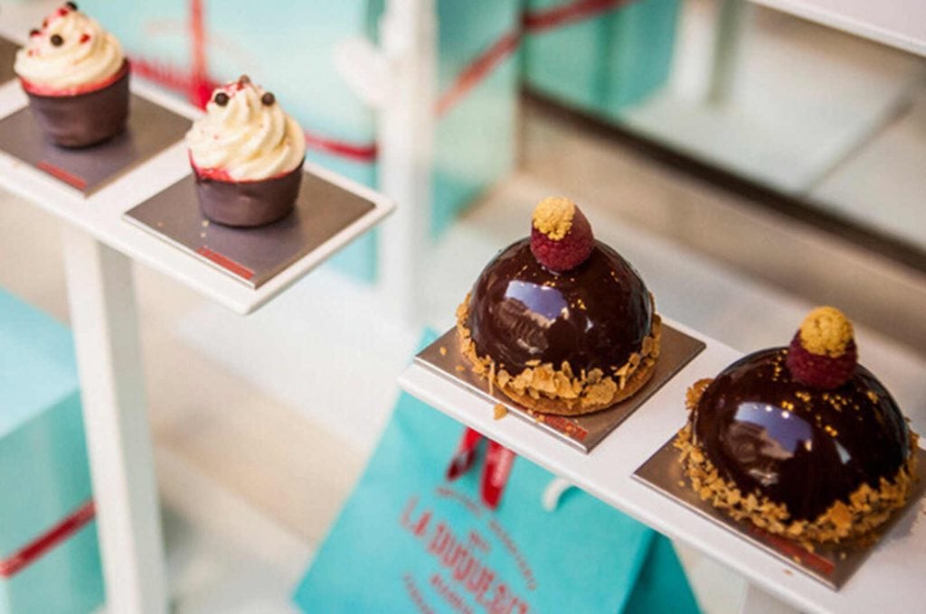 Tartas de la pastelería La Duquesita de Madrid