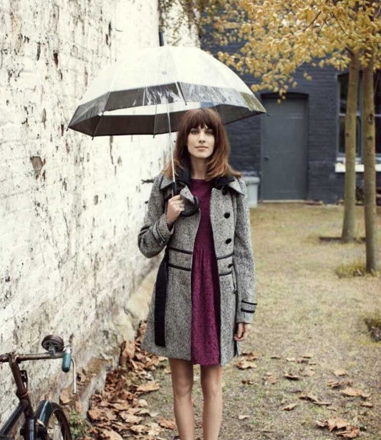 Alexa Chung, look lluvia