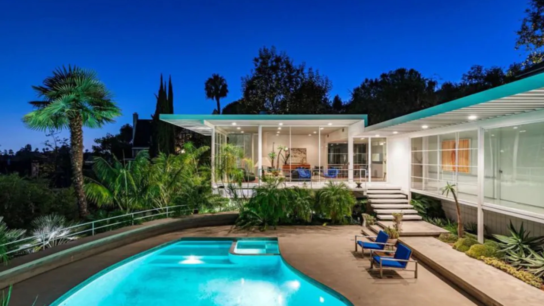 Así es la casa en la que viven Brad Pitt e Inés de Ramón en Los Ángeles