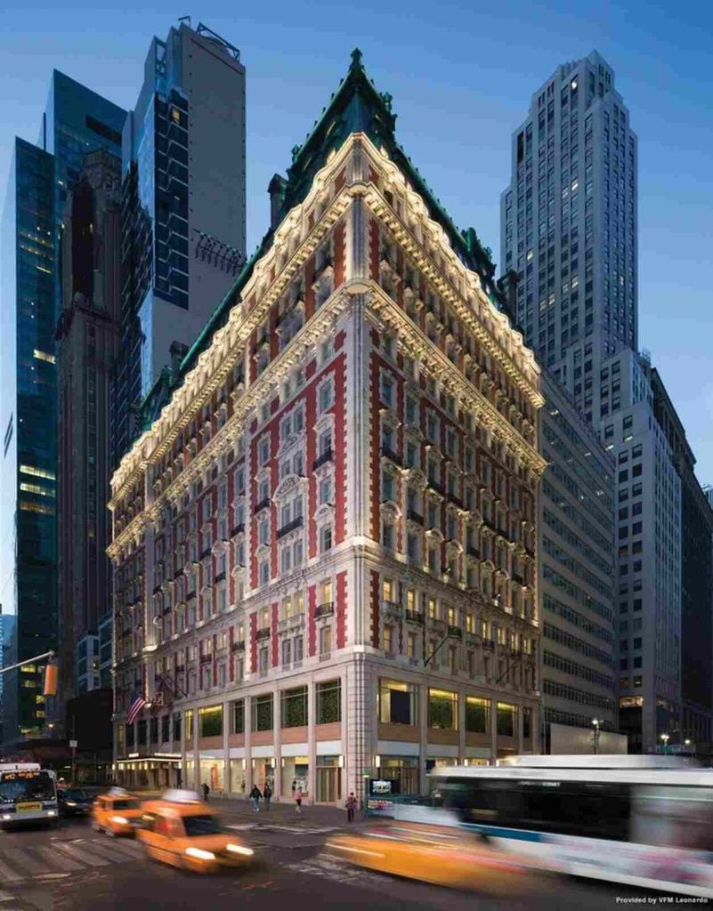  Hotel Knickerbocker en Times Square, Nueva York