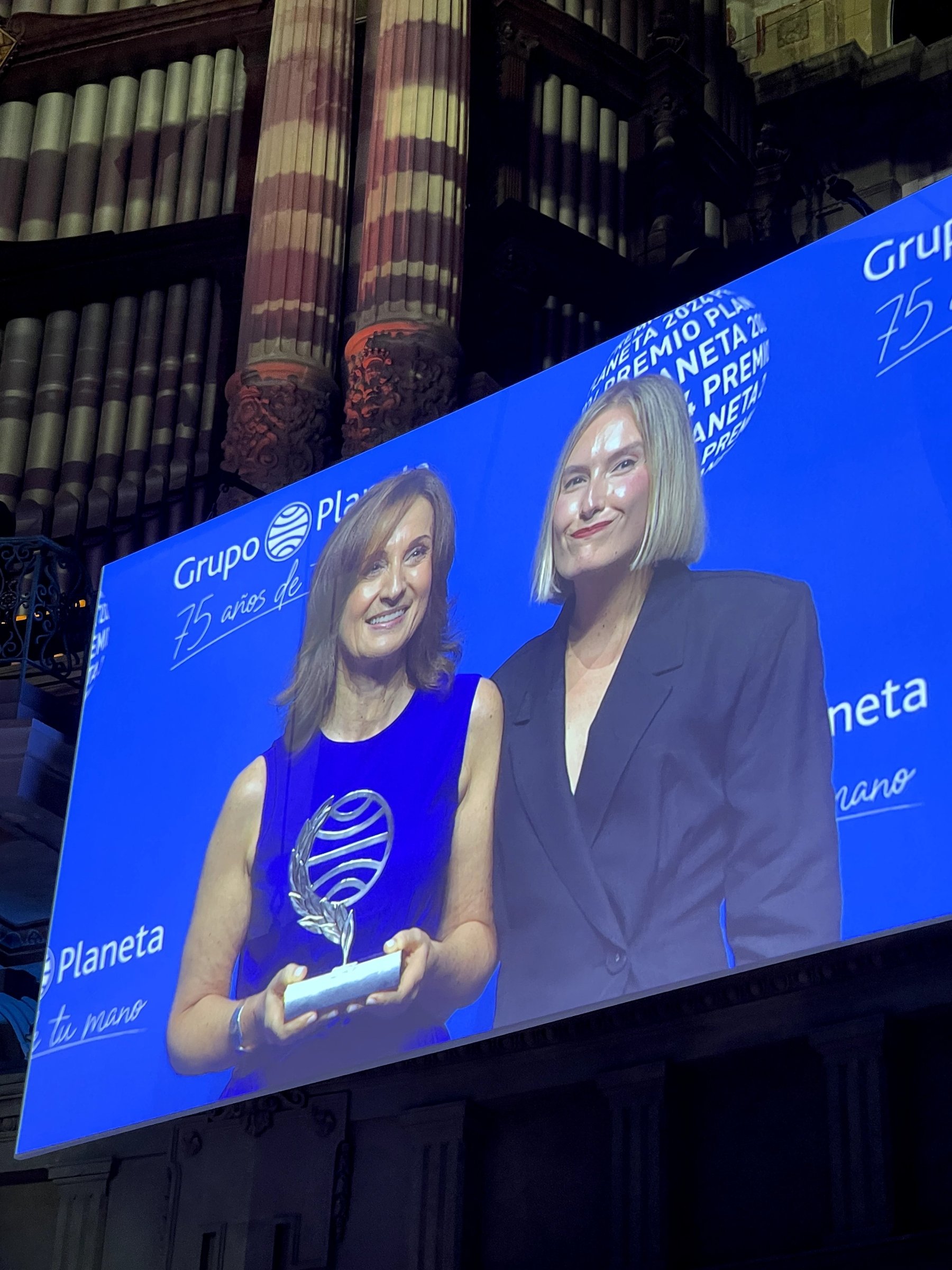 Ganadora y finalista del Premio Planeta 2024. (Foto: Fina Grosso)