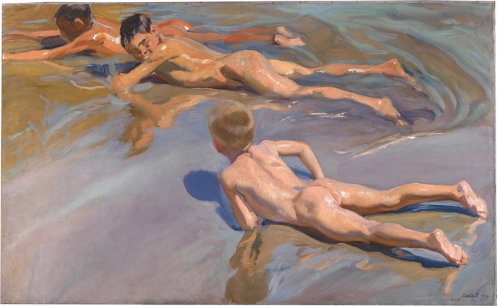 Chicos en la playa, 1909, Museo Nacional del Prado, ©Archivo Museo Nacional del Prado