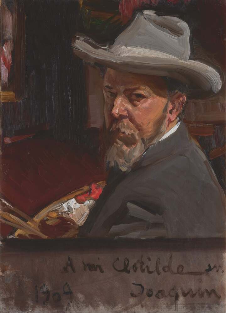 Autorretrato, Joaquín Sorolla, 1909, Museo Sorolla © Joaquín Cortés