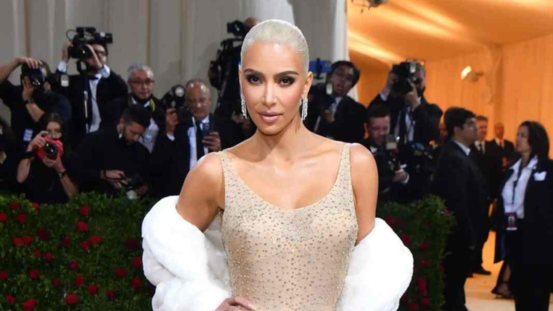 Kim Kardashian de Marilyn Monroe en la MET Gala