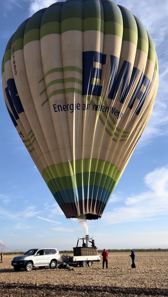 Montar en globo, Granada