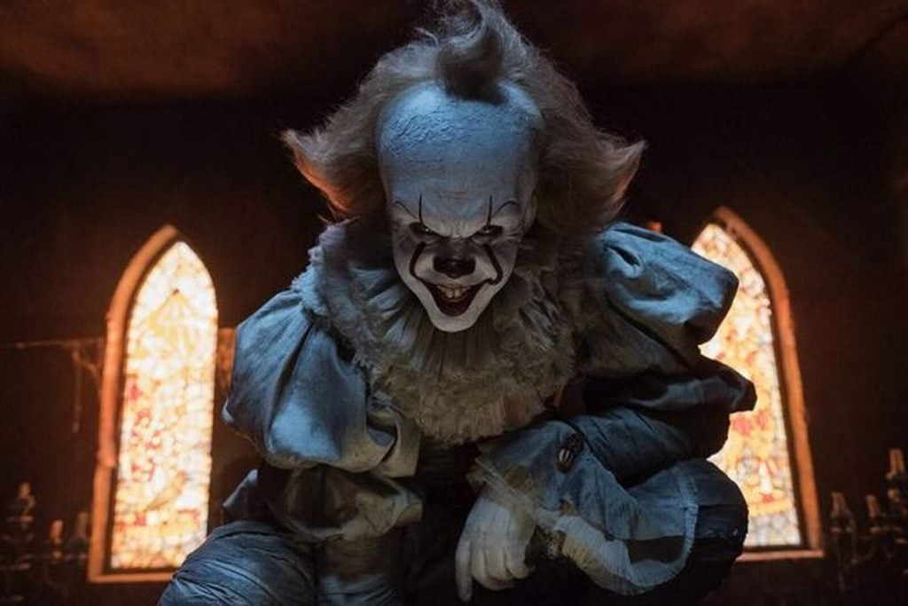 El payaso de 'it' en películas para ver en Halloween