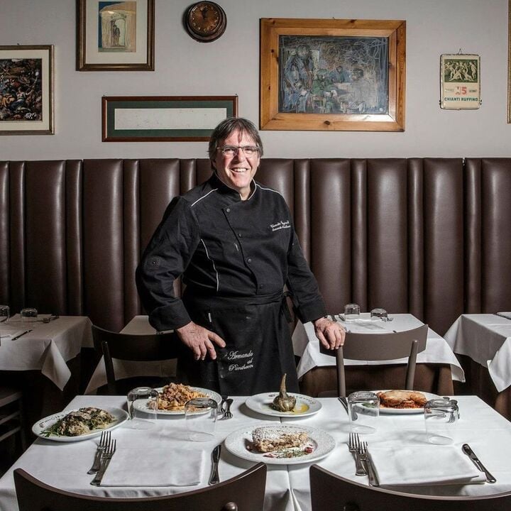 Armando al Pantheon, restaurante Roma