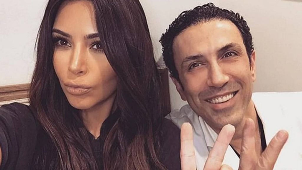 Kim Kardashian y Simon Ourian