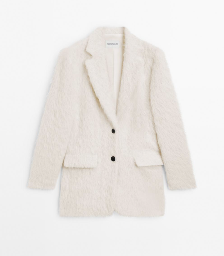 Blazer de alpaca, Massimo Dutti