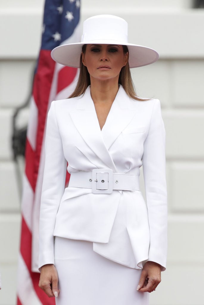 melania trump, donald trump, elecciones estados unidos, elecciones eeuu, looks melania trump, vestidos melania trump