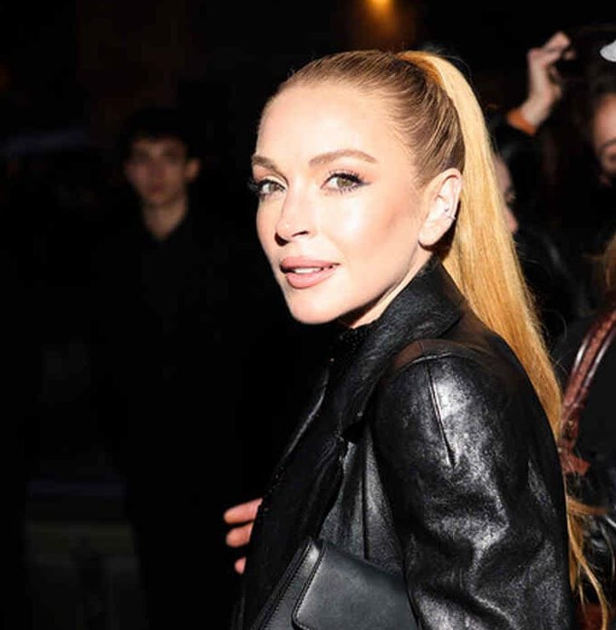 Lindsay Lohan en Balenciaga