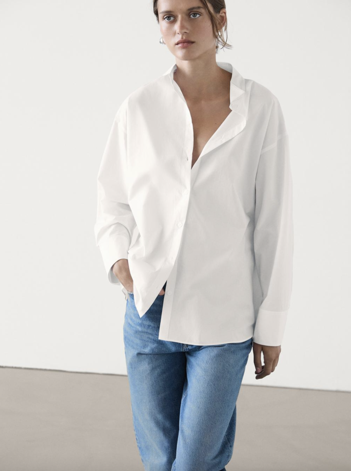 Camisa blanca, Massimo Dutti