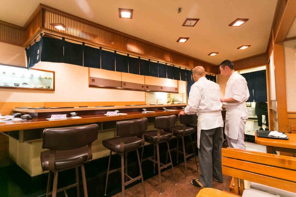 Restaurante Sukiyabashi Jiro en Tokio