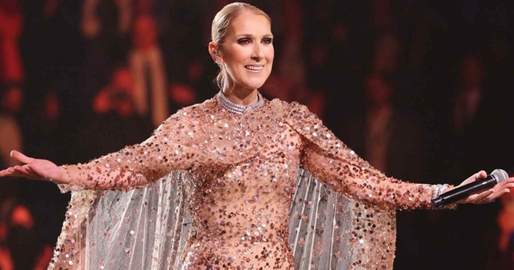 Céline Dion en el desfile de Elie Saab