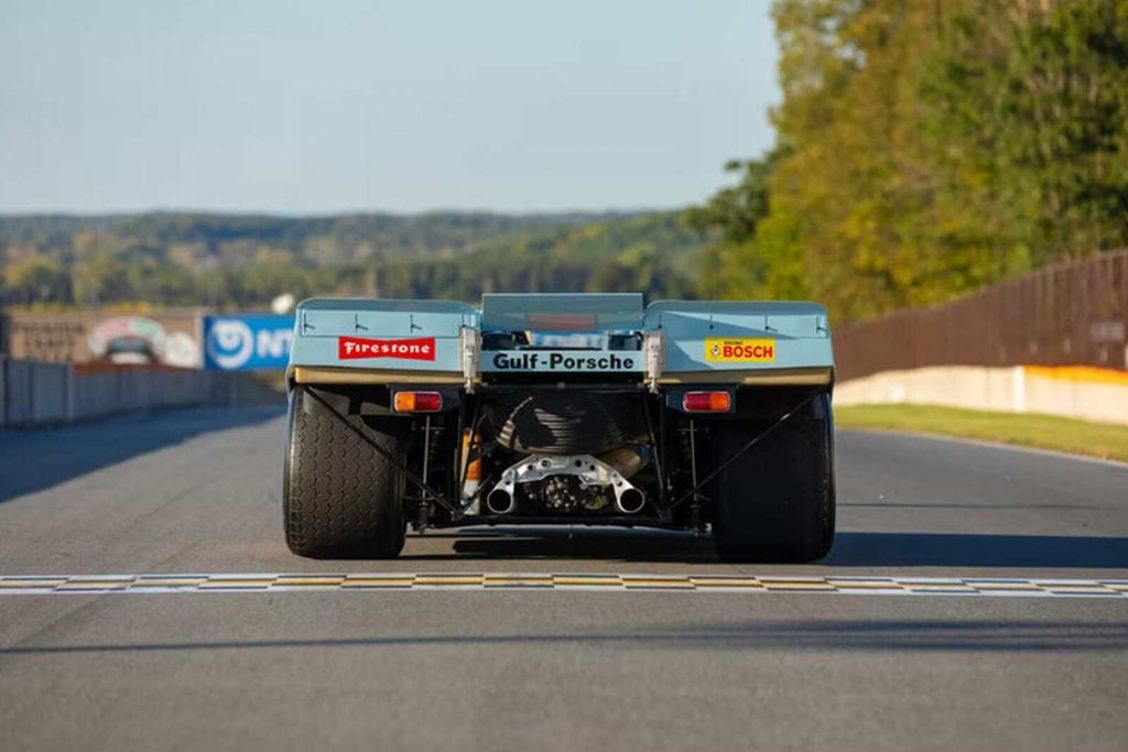 Trasera del Porsche de McQueen