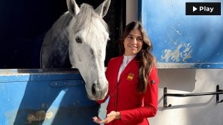 Sira Martínez, hija amazona de Luis Enrique.