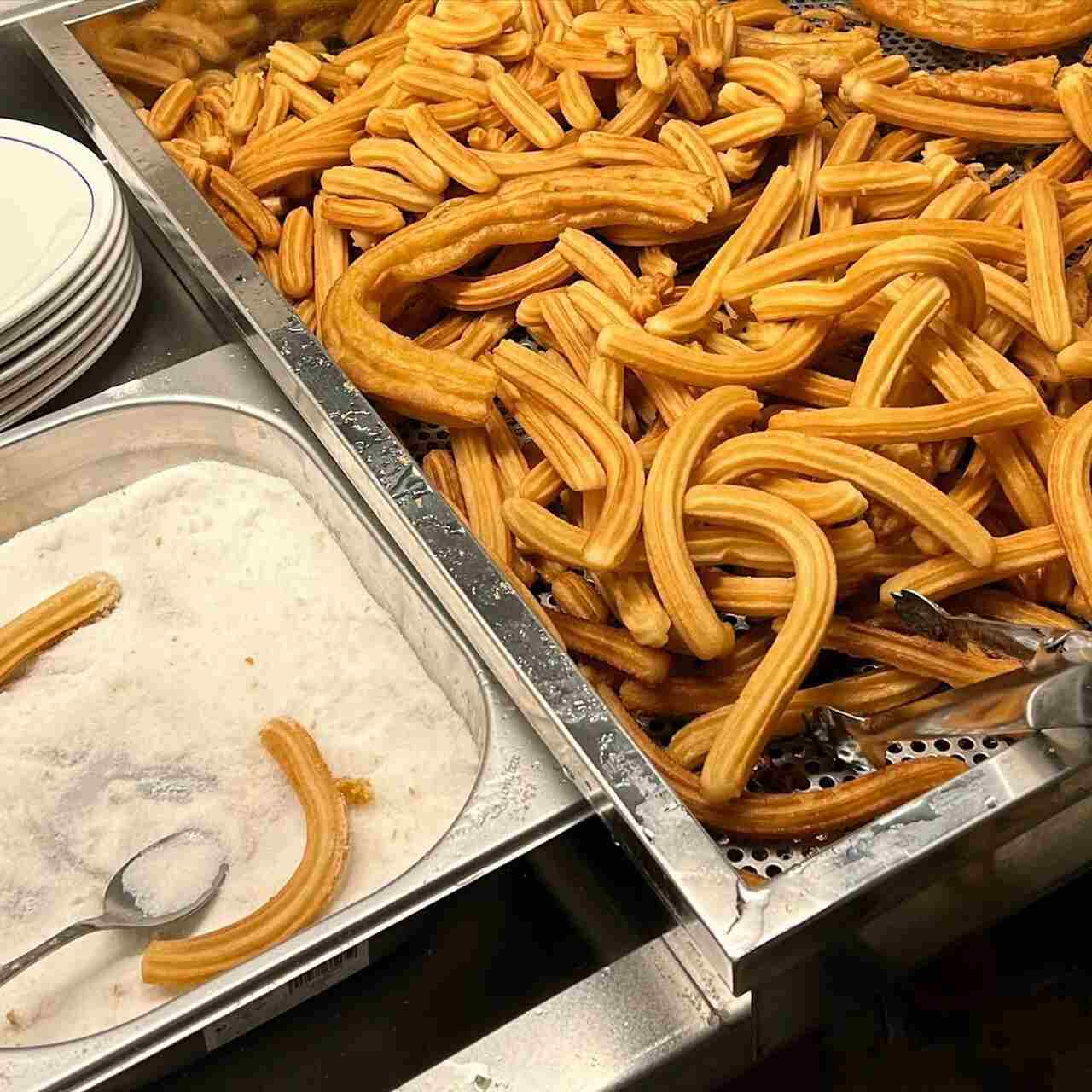 churros con chocolate