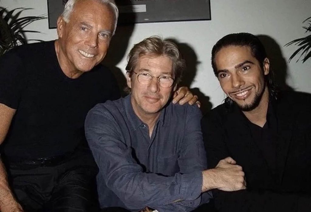 Armani, Joaquín Cortés y Richard Gere