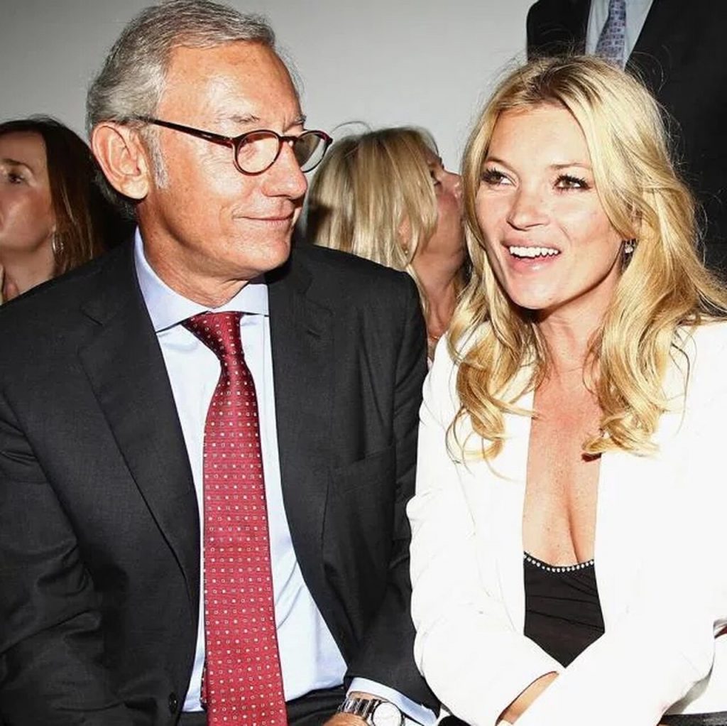 Isak Andic y Kate Moss juntos