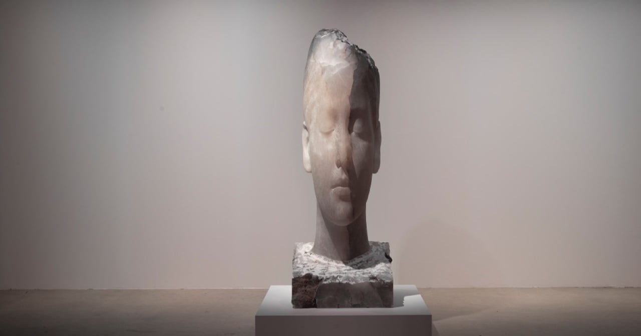 Obra Jaume Plensa en Fundación Telefónica