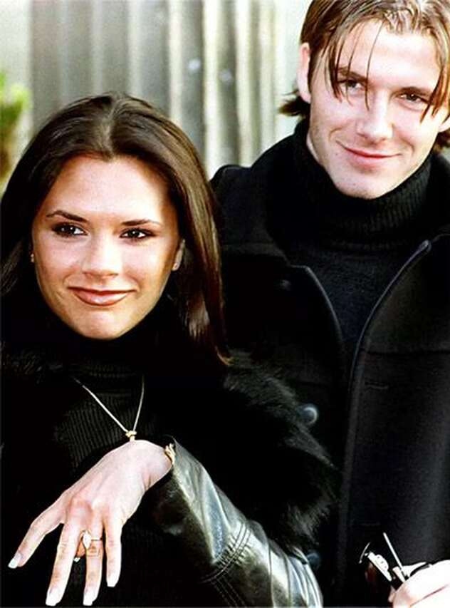 victoria y David Beckham