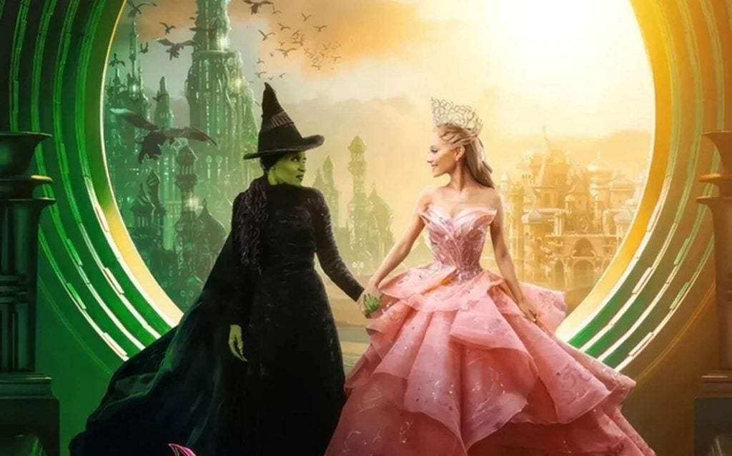 Elphaba y Glinda en Wicked