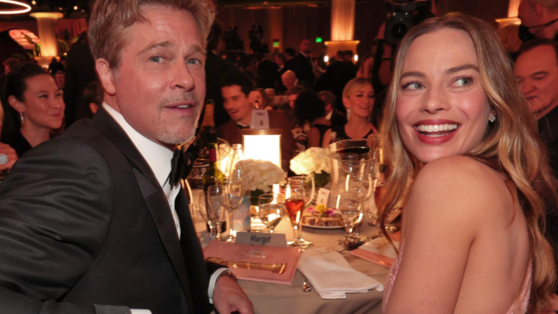 Globos de Oro, Brad Pitt, Margot Robbie