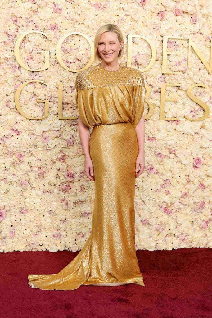 Cate Blanchett en los Globos de Oro 2025