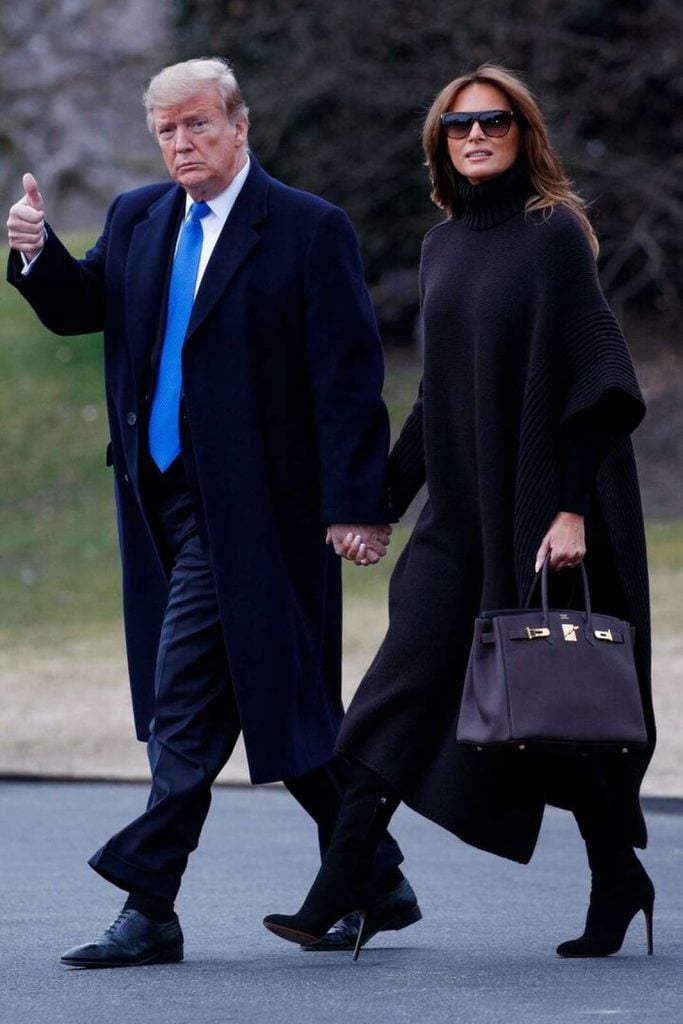 Donald y Melania Trump 