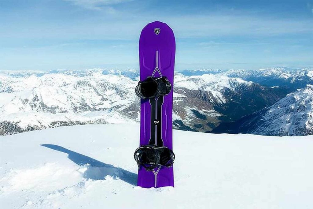 Tabla de snow de Lamborghini