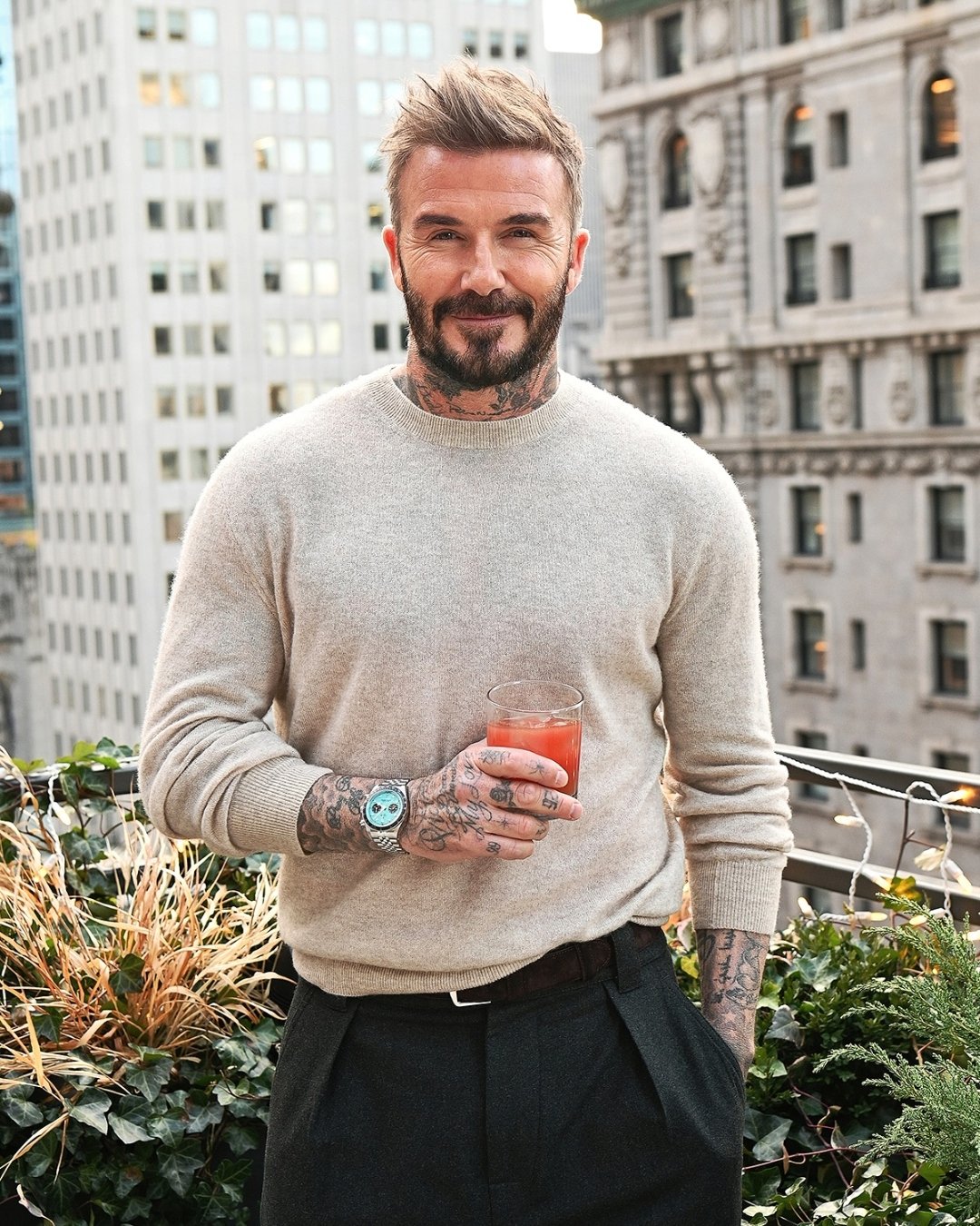 Tudor Black Bay Chronograph, David Beckham