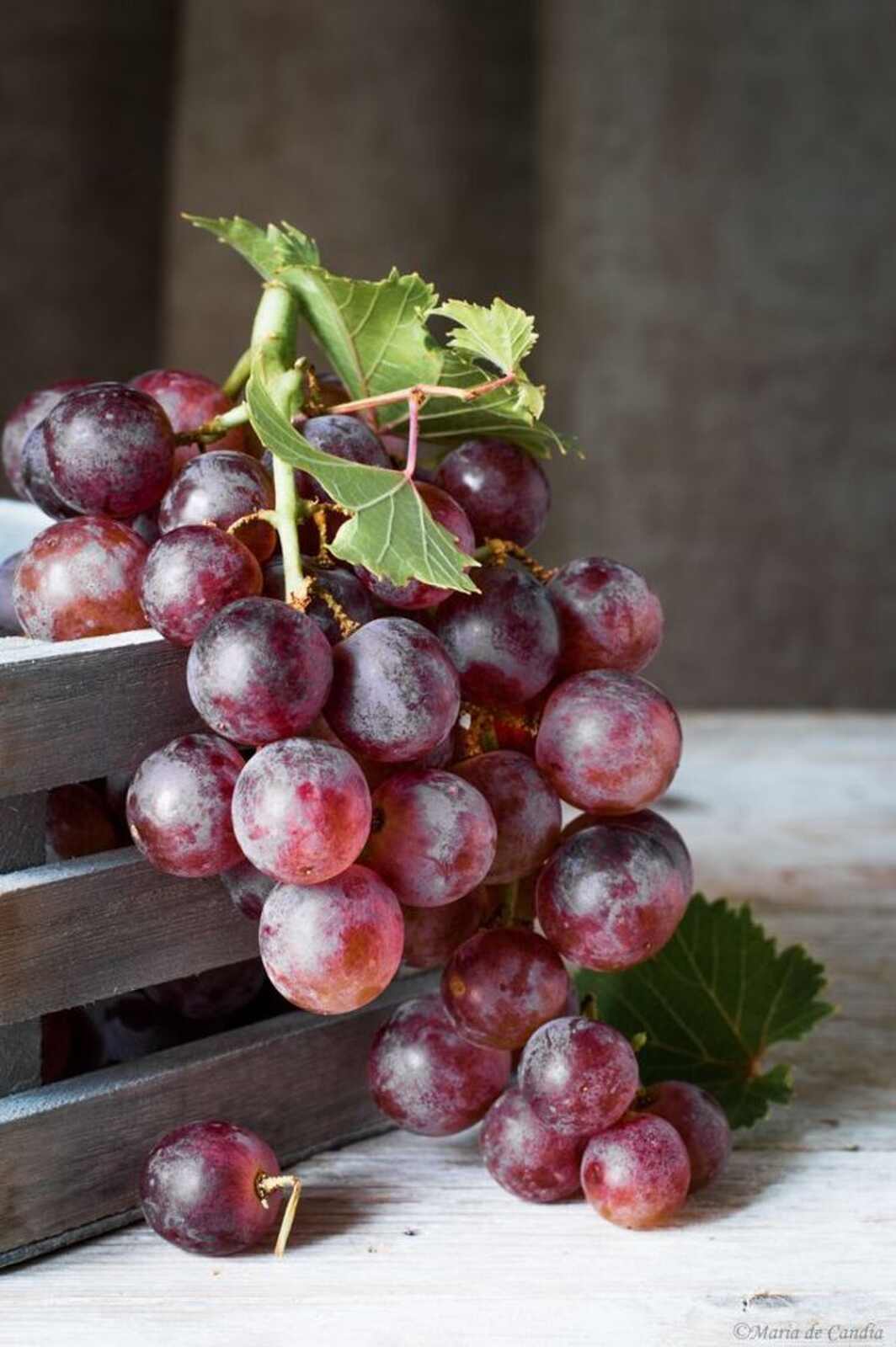 Racimo de uvas para evitar el ictus