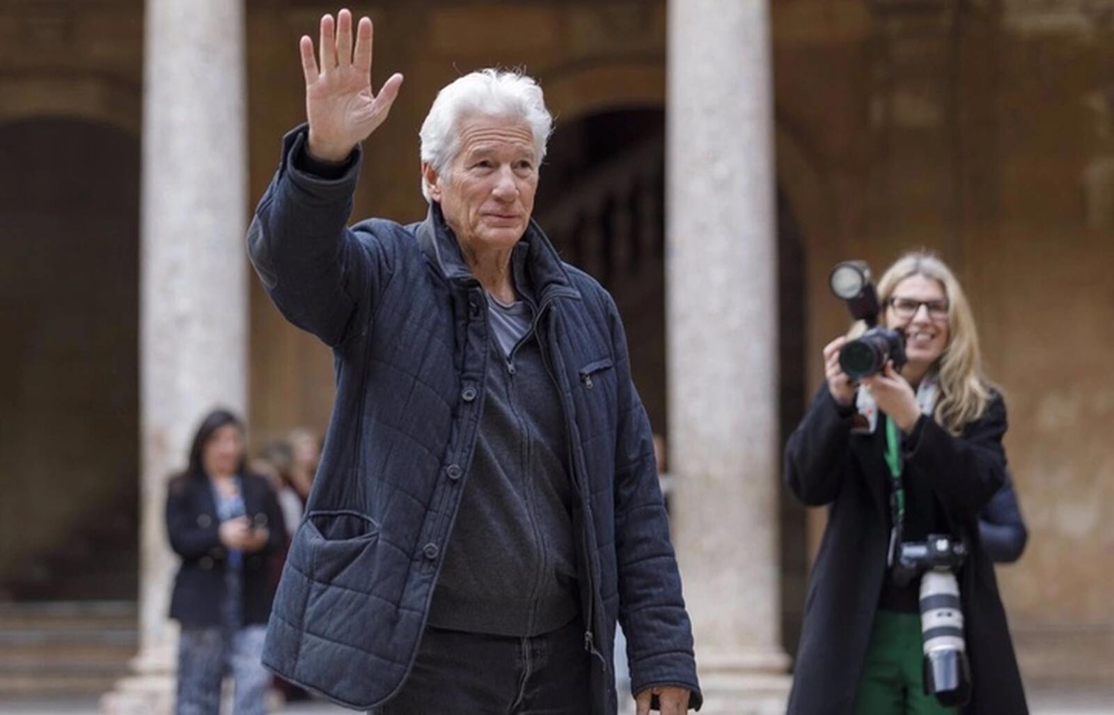 Richard Gere en la rueda de prensa de lo Goya 2025