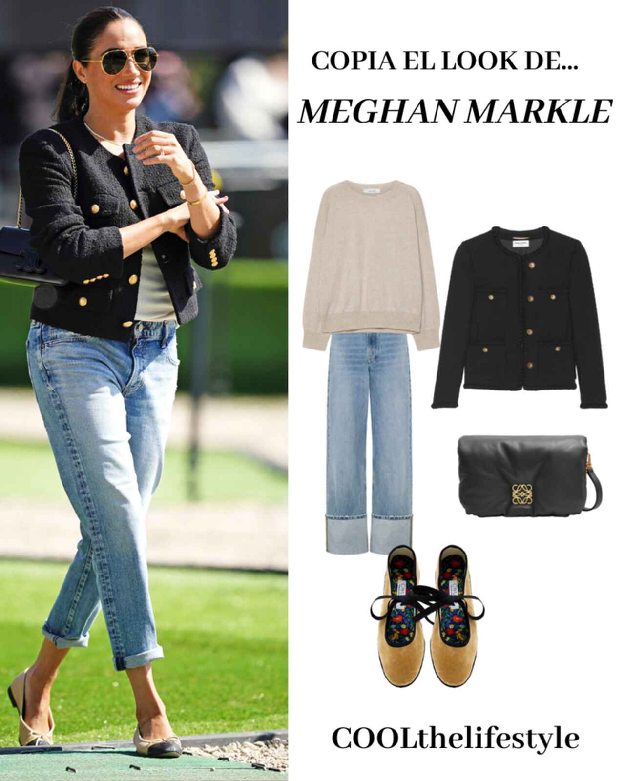 Looks de Meghan Markle look