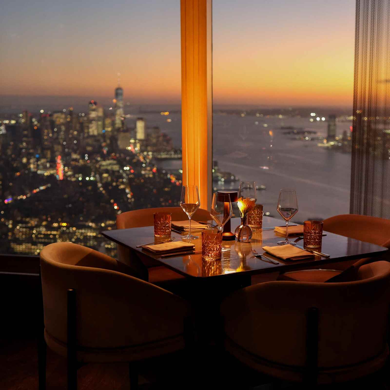 Restaurante Peak de Nueva York para San Valentín