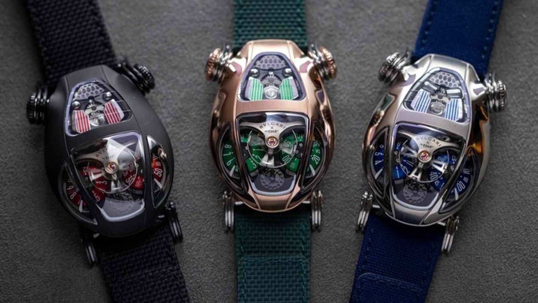 Relojes exclusivos de Bulgaro X MB&F