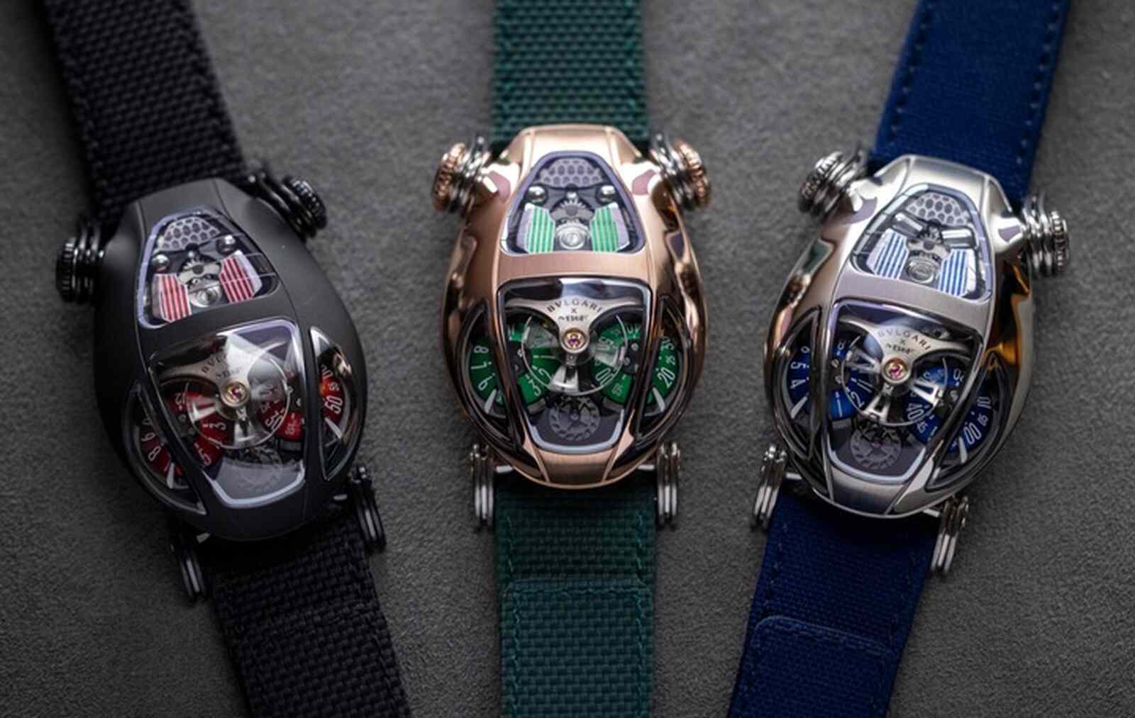 Las ediciones del nuevo reloj de Bulgari