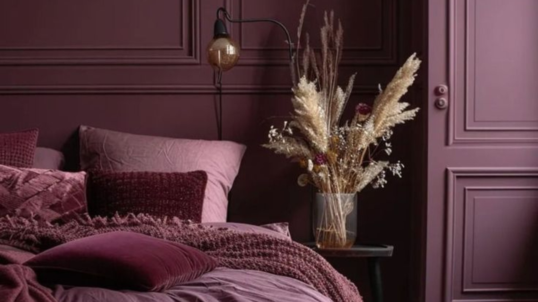 color burdeos decoración