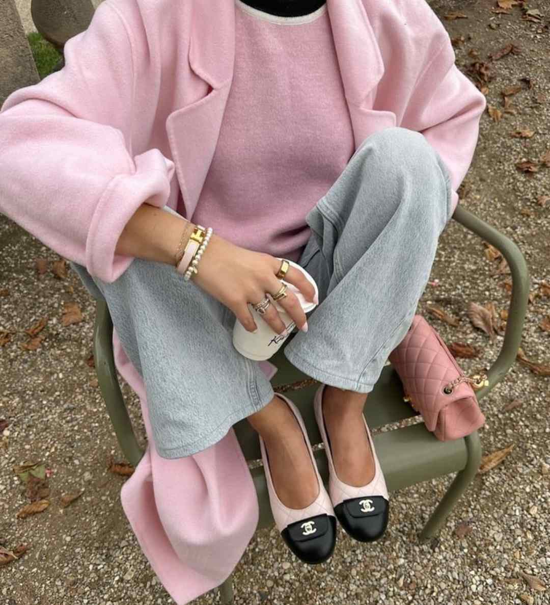 rosa palo look
