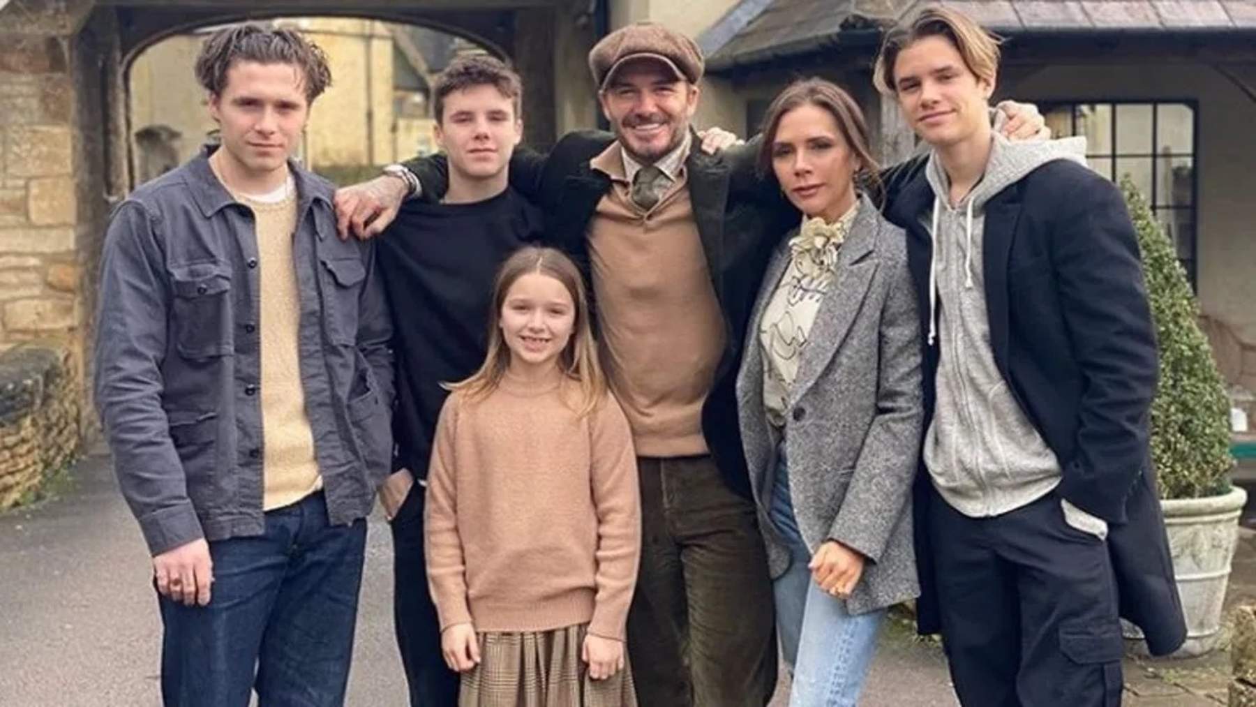 La familia Beckham, perfume para el día del padre