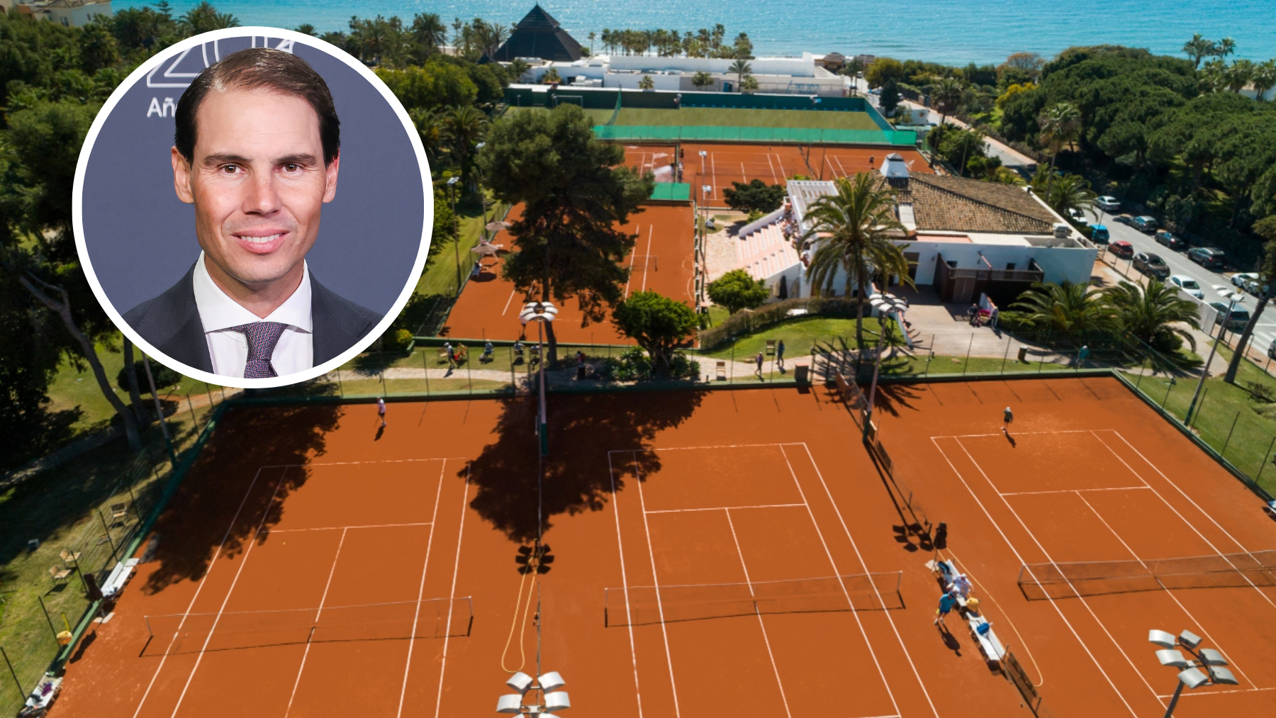 Rafa Nadal abre en Marbella su primer ‘Tennis Center’ en España: «Con 7 pistas en el Don Carlos Resort»