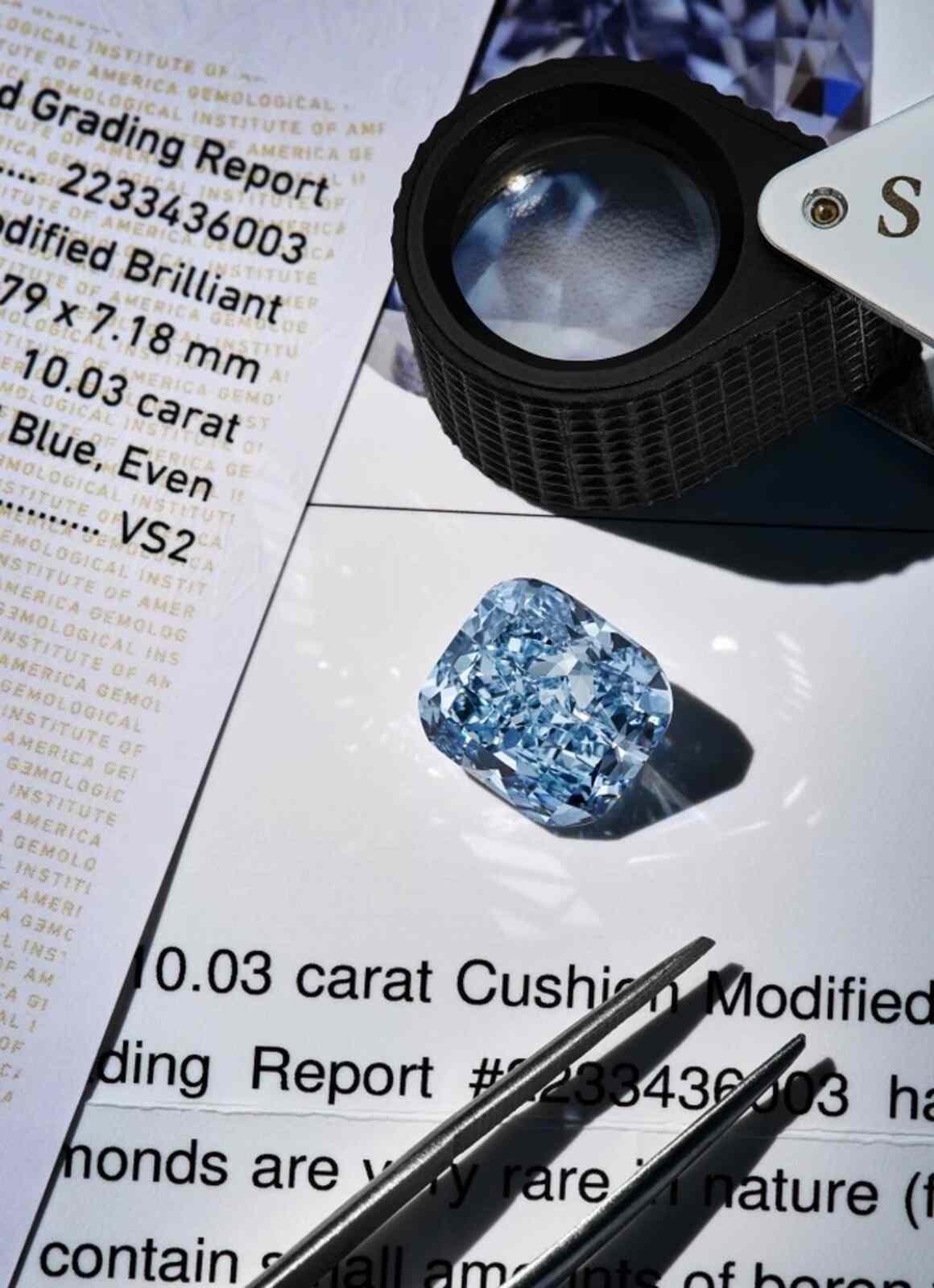 Piedra subastada por Sotheby's