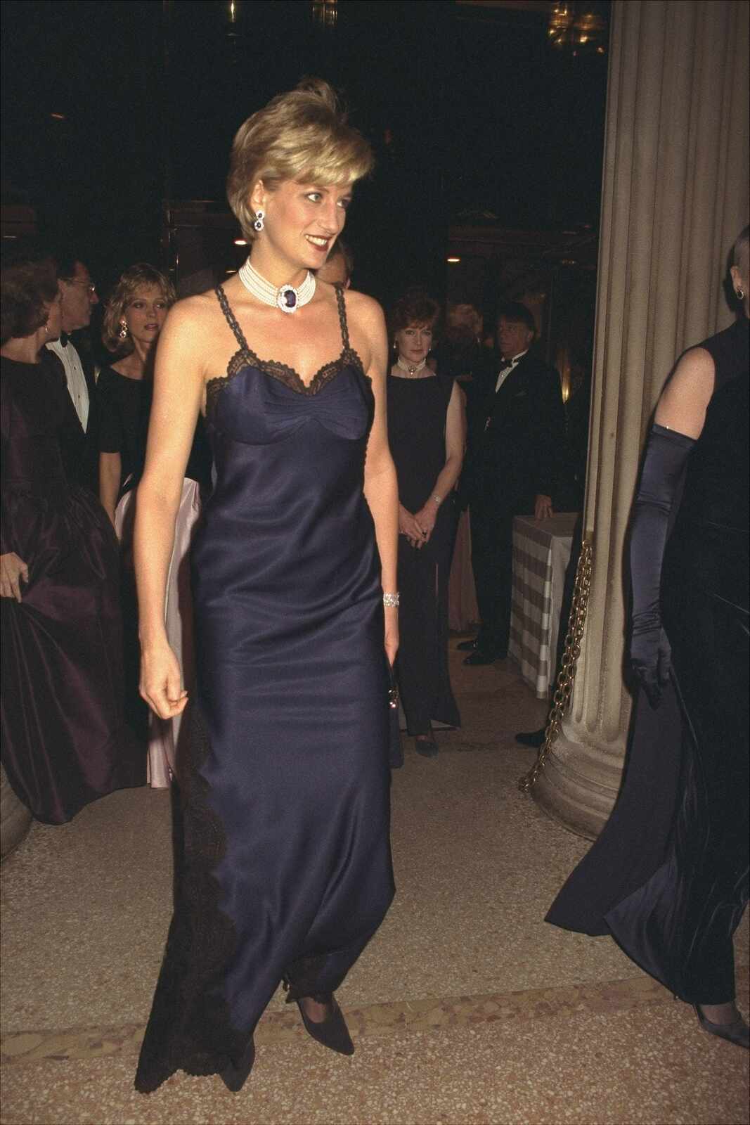 Lady Di en la MET Gala
